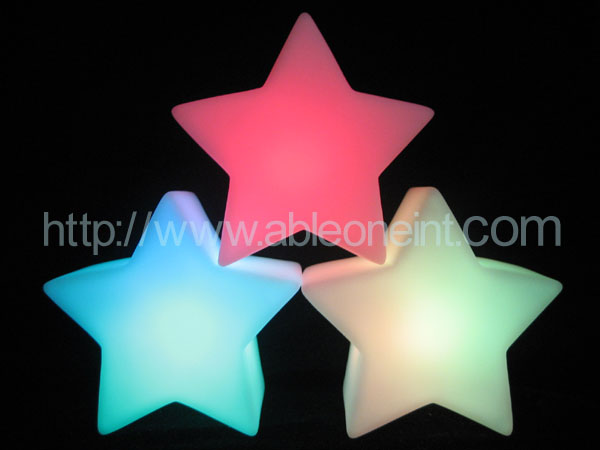 PVC Star Shape Light